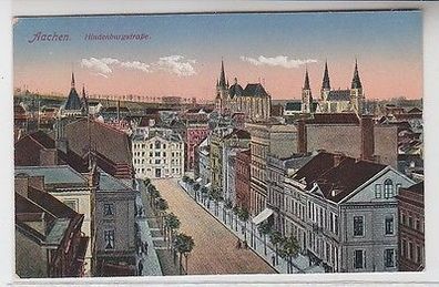 63427 Ak Aachen Hindenburgstrasse um 1910