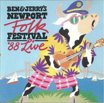 CD: Ben & Jerry´s Newport Folk Festival ´88 Live (1989) Alcazar - ALC 105