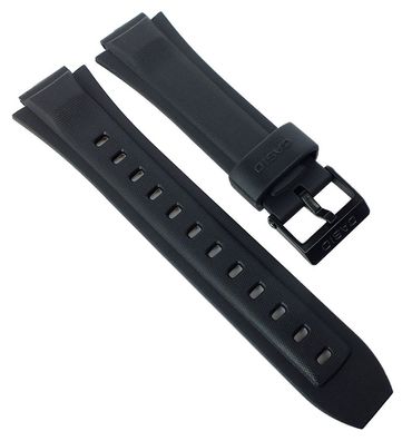 Casio Collection Uhrarmband | Ersatzband Resin schwarz LX-610 | MW-600