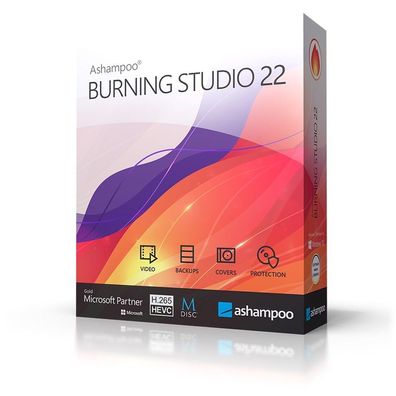 Ashampoo Burning Studio 22 - Diashow - Brennprogramm für CD, DVD, Blu-Ray - H265
