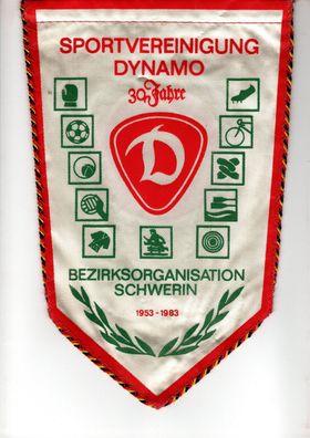 Wimpel 30. Jahre Sportvereinigung Dynamo