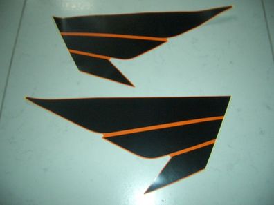 Repsol Tank Flügel Aufkleber Sticker schwarz orange CBR 900 1000 SC 28 33 44 50 57 59