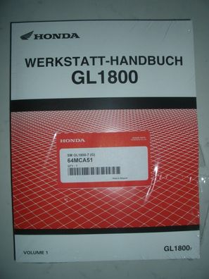 GL1800 GL 1800 Gold Wing 06 original Service Buch Heft Manual Werkstatthandbuch Repar