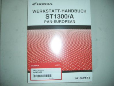ST1300 ST 1300 A Pan European Reparaturanleitung Werkstatthandbuch Service Buch Heft