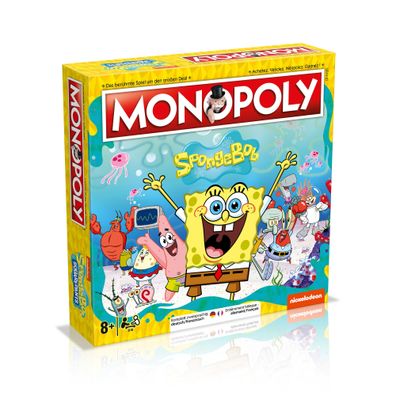 Monopoly SpongeBob Schwammkopf Deutsch/ Französisch