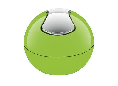 Bowl Shiny Kiwi Grün Abfalleimer Kosmetikeimer Tischeimer Swiss Design
