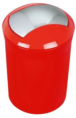 Sydney Rot Abfalleimer Mülleimer Eimer 5 Liter Swiss Design Red
