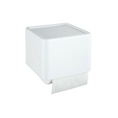 Yoly Toilettenpapierhalter Papierhalter Rollenhalter Geschlossen Weiß