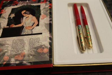 Sheaffer Schreibset; "Holiday Originals; The Holly Pen 1996"; in OVP