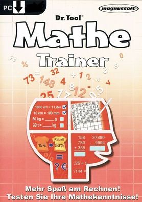 Dr. Tool Mathe Trainer für Windows - Rechnen - Denken - PC Download Version