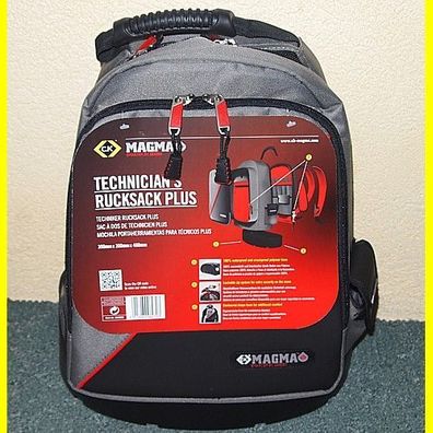 Techniker Werkzeug - Rucksack - mit wasserfestem Boden ! - 39 Taschen und Halter