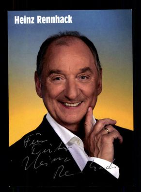 Heinz Rennhack Autogrammkarte Original Signiert ## BC 144527