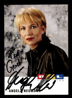 Angela Neumann RTL Autogrammkarte Original Signiert ## BC 144571