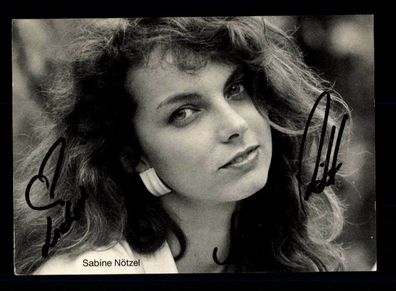 Sabine Nötzel Rüdel Autogrammkarte Original Signiert ## BC 144960
