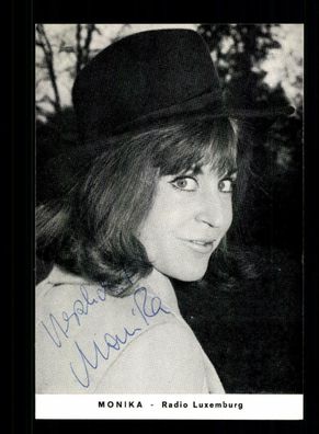 Monika Georges Autogrammkarte Original Signiert ## BC 147871