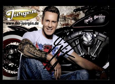 Jürgen von Big Brother Autogrammkarte Original Signiert ## BC 149066