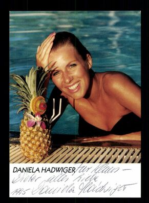 Daniela Hadwiger Autogrammkarte Original Signiert ## BC 151662