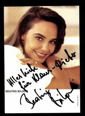 Beatrix Bilgeri Autogrammkarte Original Signiert ## BC 152045