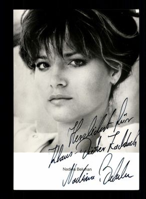 Nadina Belunan Autogrammkarte Original Signiert ## BC 152085