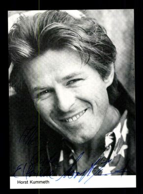 Horst Kummerth Autogrammkarte Original Signiert ## BC 152225