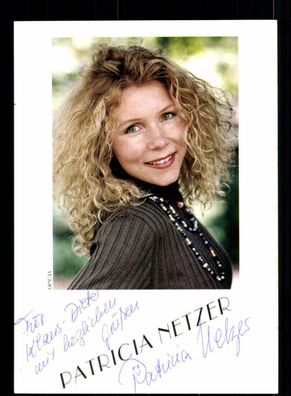 Patricia Netzer Autogrammkarte Original Signiert ## BC 153305