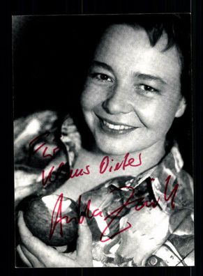 Anka Zink Autogrammkarte Original Signiert ## BC 153308