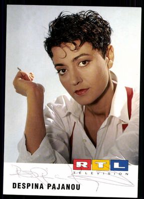 Despina Pajanou RTL Autogrammkarte Original Signiert ## BC 34787