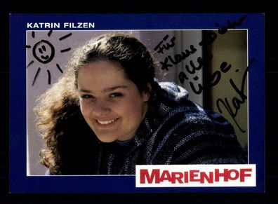 Katrin Filzen Marienhof Autogrammkarte Original Signiert ## BC 155760