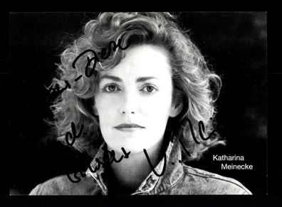 Katharina Meinecke Autogrammkarte Original Signiert ## BC 155769