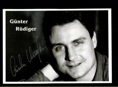 Günter Rüdiger Autogrammkarte Original Signiert ## BC 155816