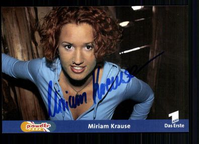 Miriam Krause Powder Park Autogrammkarte Original Signiert ## BC 22082