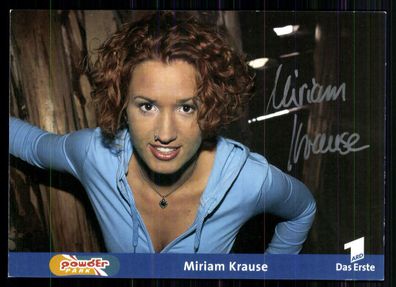 Miriam Krause Powder Park Autogrammkarte Original Signiert ## BC 7290