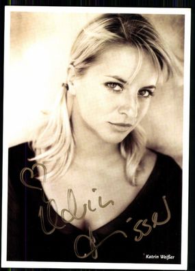 Karin Weißer Autogrammkarte Original Signiert## BC 4107