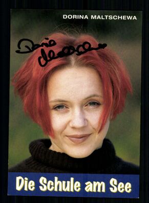 Dorina Maltschewa Die Schule am See Autogrammkarte Original Signiert ## BC158839