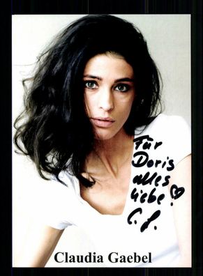 Claudia Gaebel Autogrammkarte Original Signiert ## BC 159057