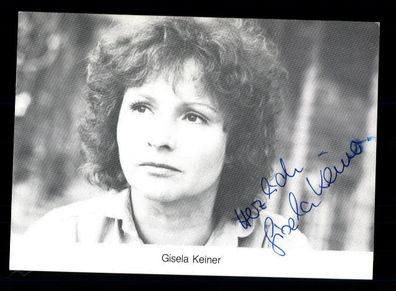 Gisela Keiner Autogrammkarte Original Signiert ## BC 144972