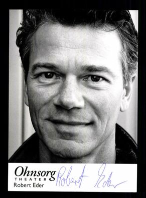 Robert Eder Ohnsorg Theater Autogrammkarte Original Signiert ## BC 150465