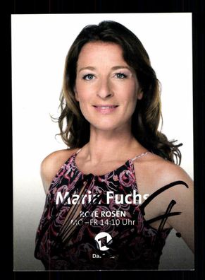 Maria Fuchs Rote Rosen Autogrammkarte Original Signiert ## BC 150629