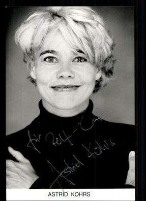 Astrid Kohrs Autogrammkarte Original Signiert ## BC 35153