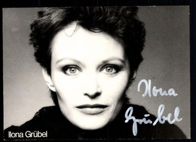Illona Grübel Autogrammkarte Original Signiert ## BC 35643