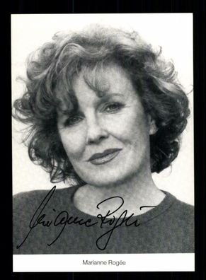 Marianne Rogee Lindenstraße Autogrammkarte Original Signiert ## BC 155334