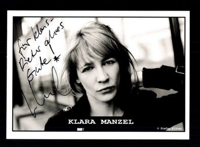 Klara Manzel Autogrammkarte Original Signiert ## BC 155726