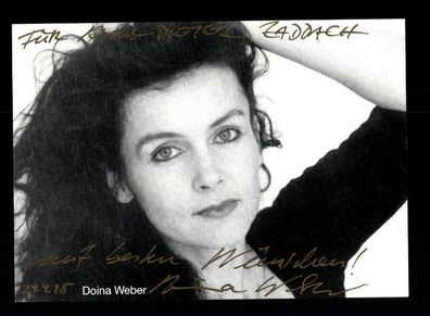 Doina Weber Autogrammkarte Original Signiert ## BC 155770