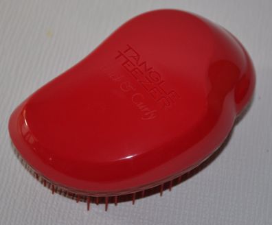 TANGLE TEEZER Hairbrush, Thick & Curly , proffesionelle Haarbürste, Rot
