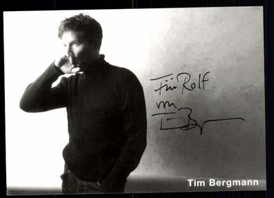 Tim Bergmann Autogrammkarte Original Signiert ## BC 35682