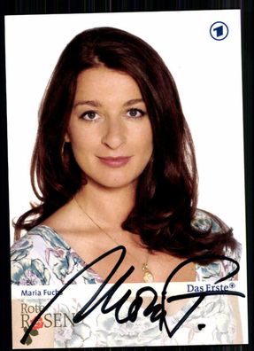 Maria Fuchs Rote Rosen Autogrammkarte Original Signiert## BC 5249