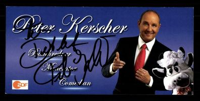 Peter Kerscher Autogrammkarte Original Signiert ## BC G 28119