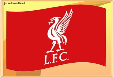 Fahne Liverpool FC L.F.C. 5x3FT Flag