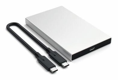 Satechi Aluminum Type-C HDD/ SSD Enclosure Gehäuse - Silber