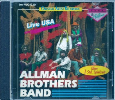 CD: Allman Brothers Band: Live USA - Live & Alive imt 900.030 Unofficial Release